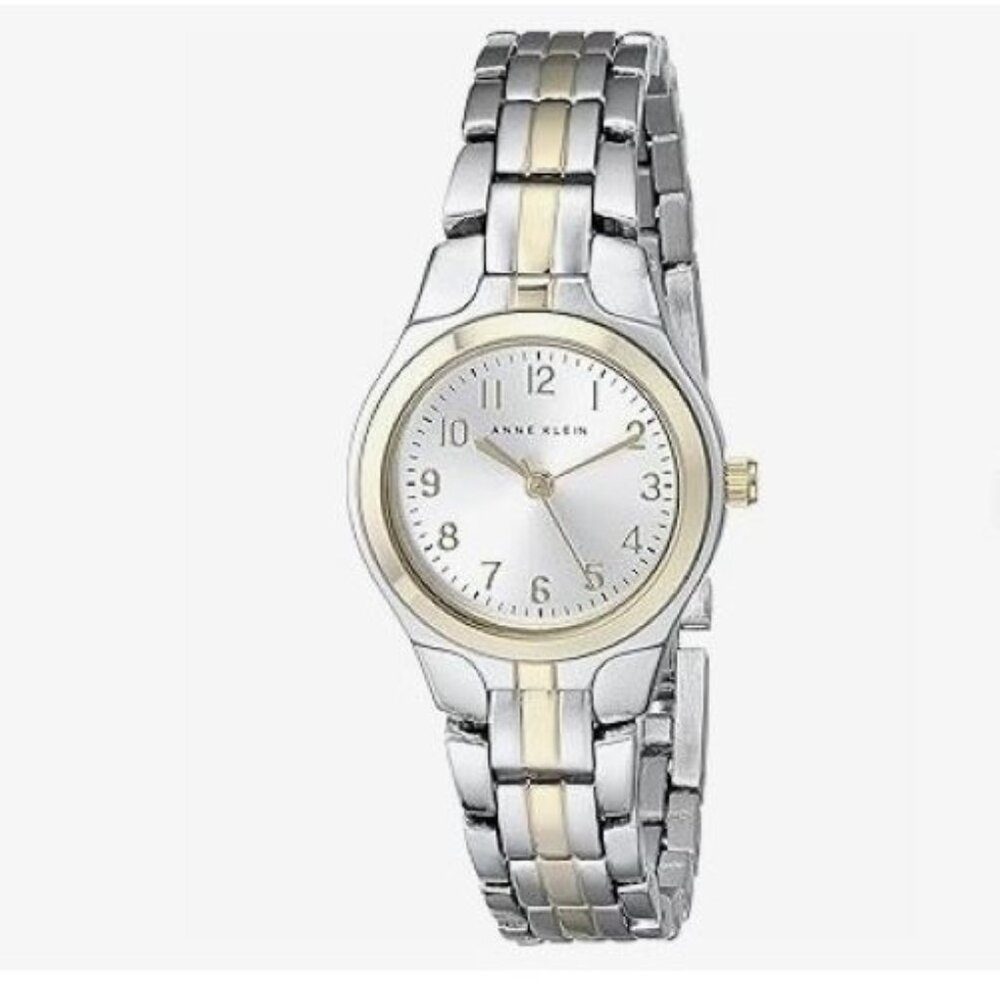 Anne Klein Women's Two-Tone Bracelet Watch 105491SVTT NIB